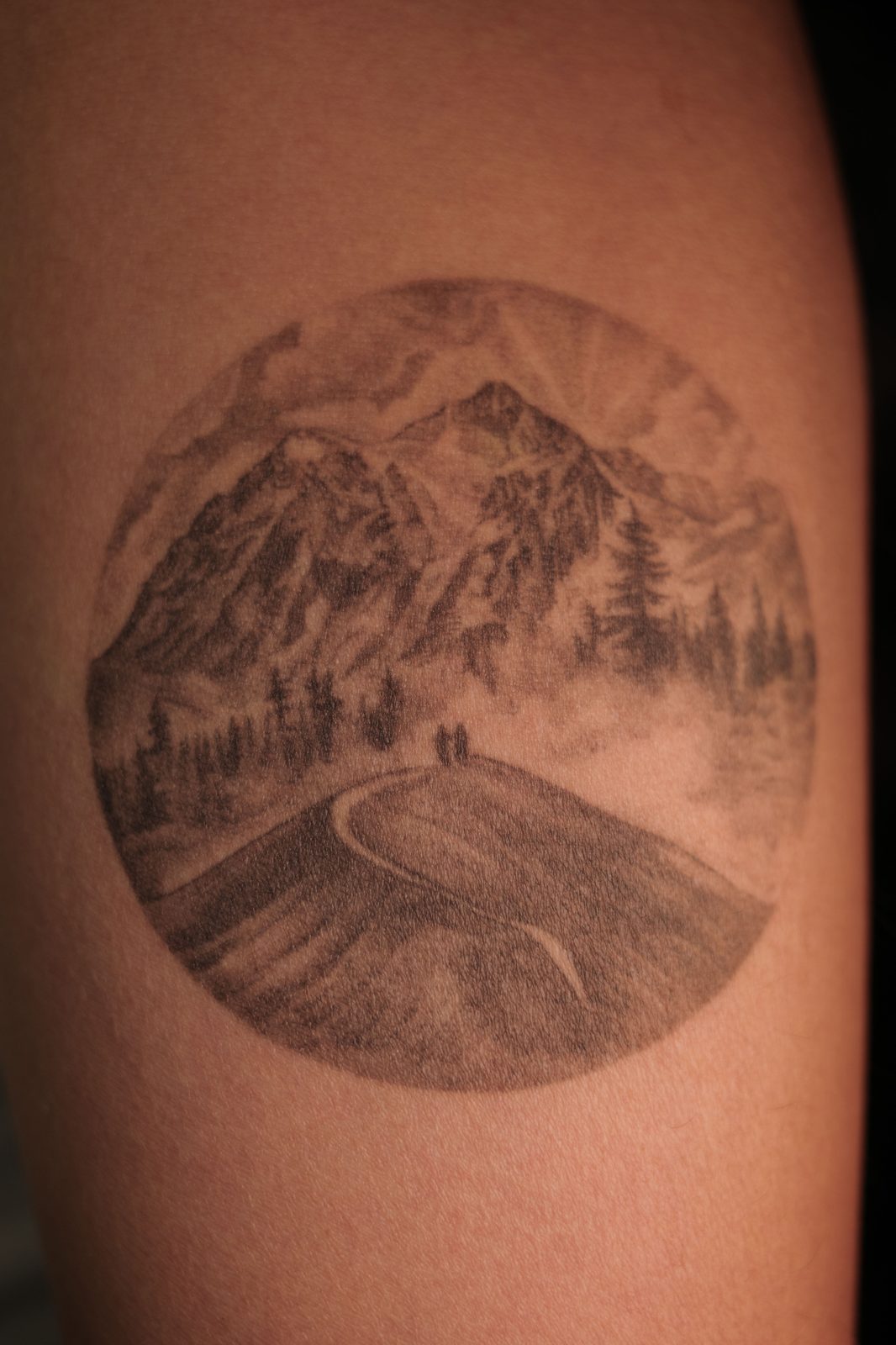 Tattoo by Dasha Chau, healed 1 year