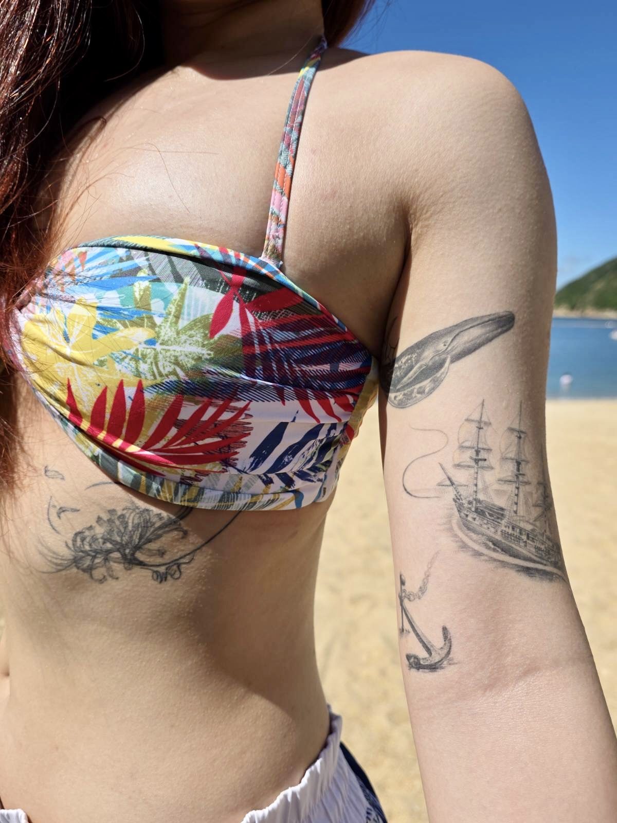 Tattoo by Dasha Chau, healed 3 months