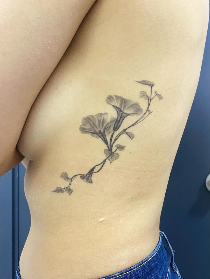 Tattoo by Dasha Chau, healed 3 months