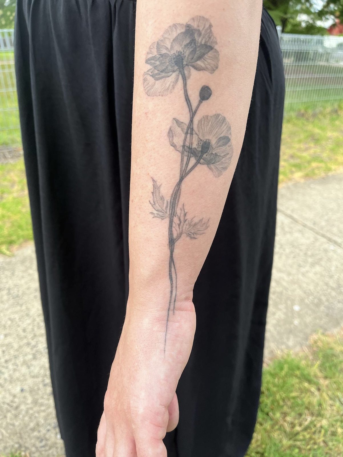 Tattoo by Dasha Chau, healed 6 months