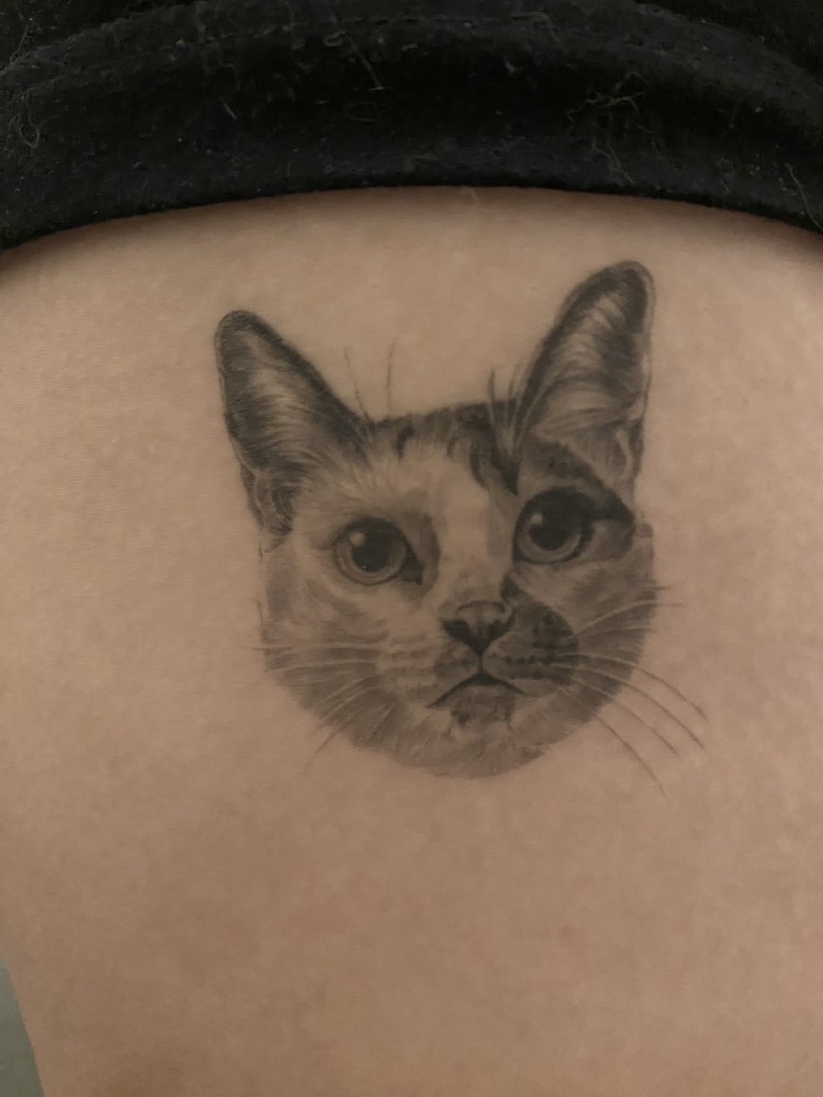 Tattoo by Dasha Chau, healed 1 year