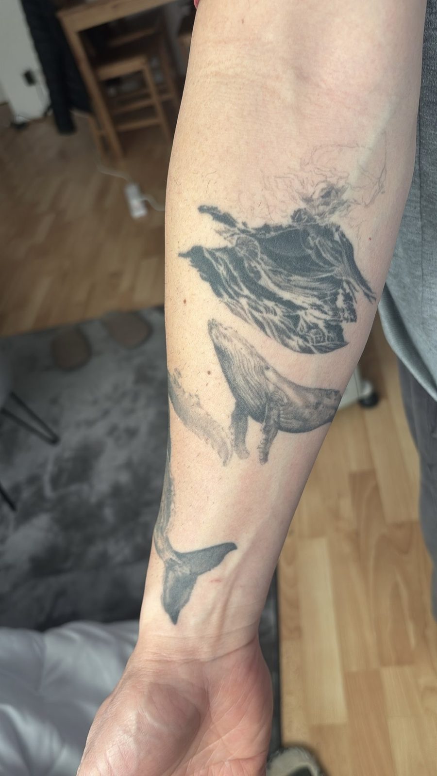 Tattoo by Dasha Chau, healed 4 years