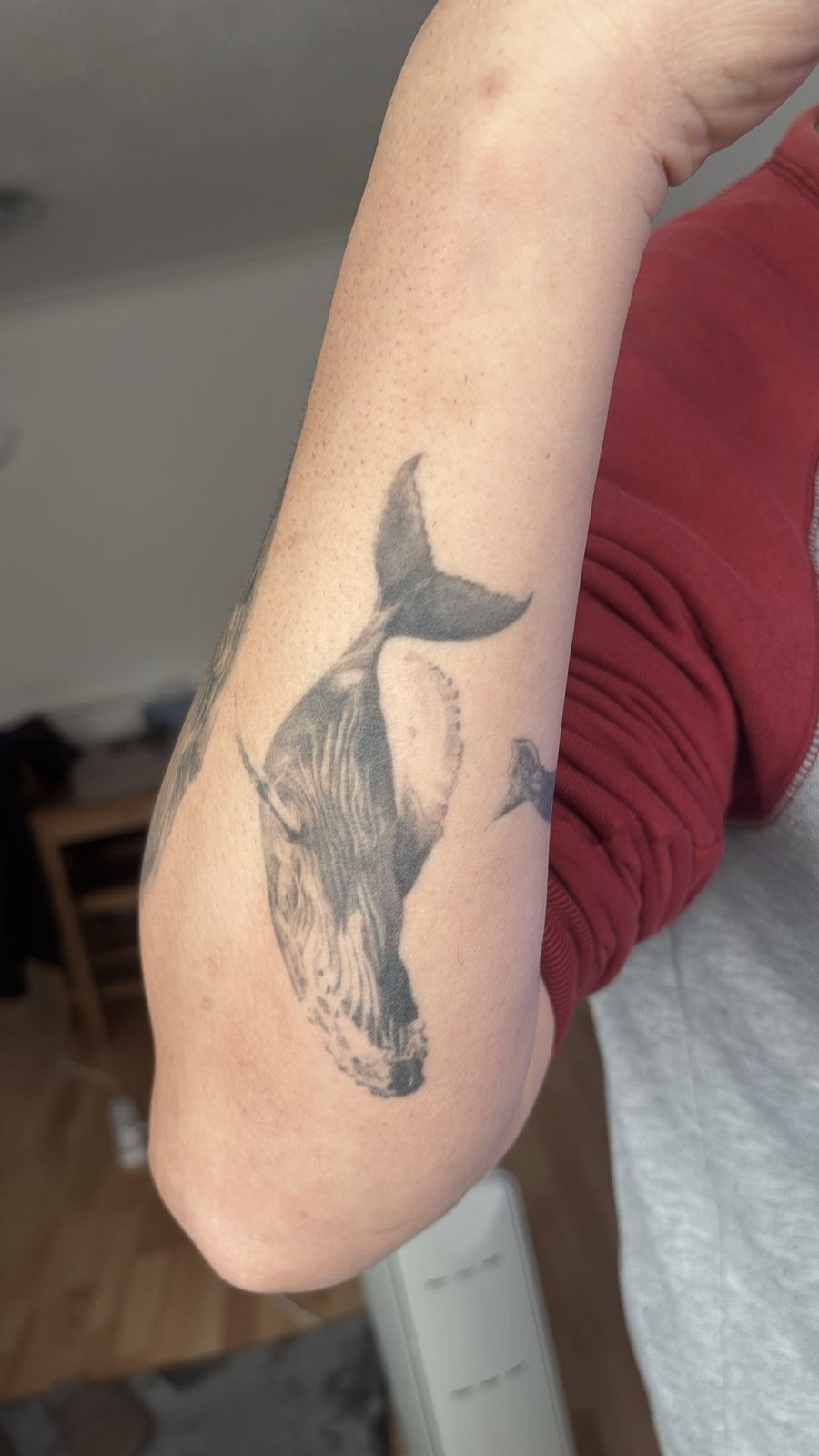 Tattoo by Dasha Chau, healed 4 years