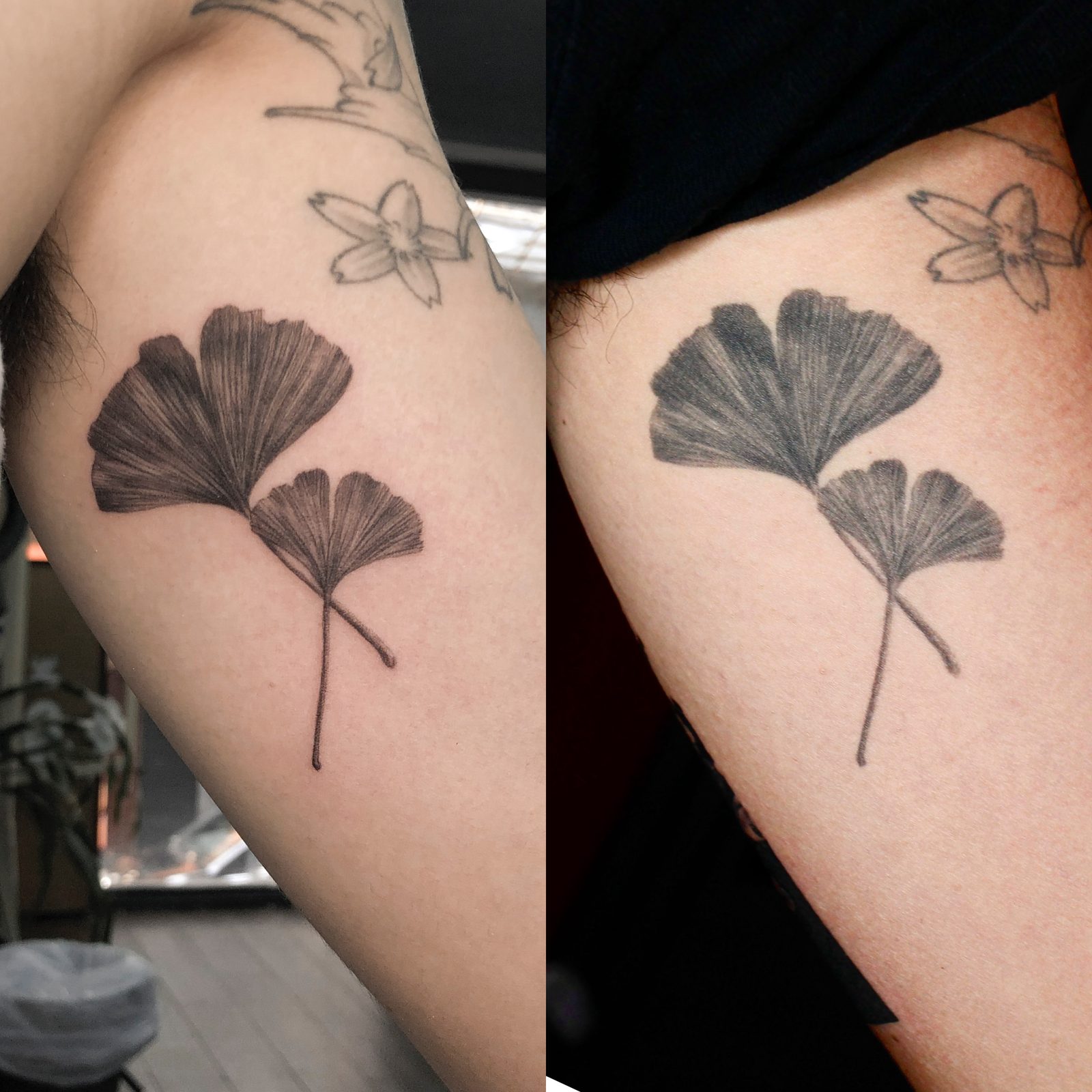 Tattoo by Dasha Chau, healed 1 year