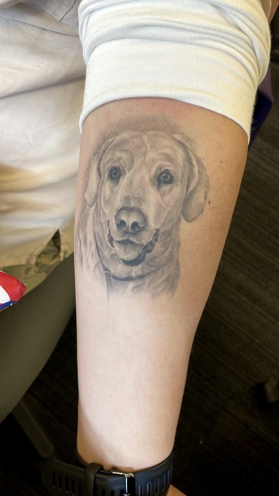 Tattoo by Dasha Chau, healed 6 months