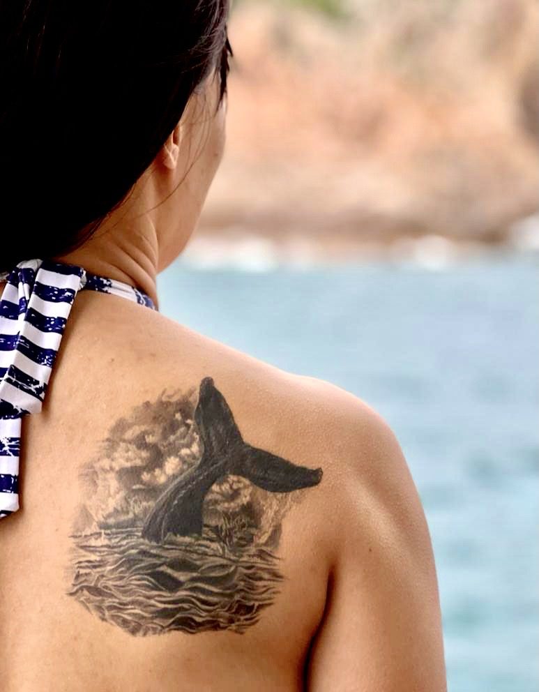 Tattoo by Dasha Chau, healed 3 months