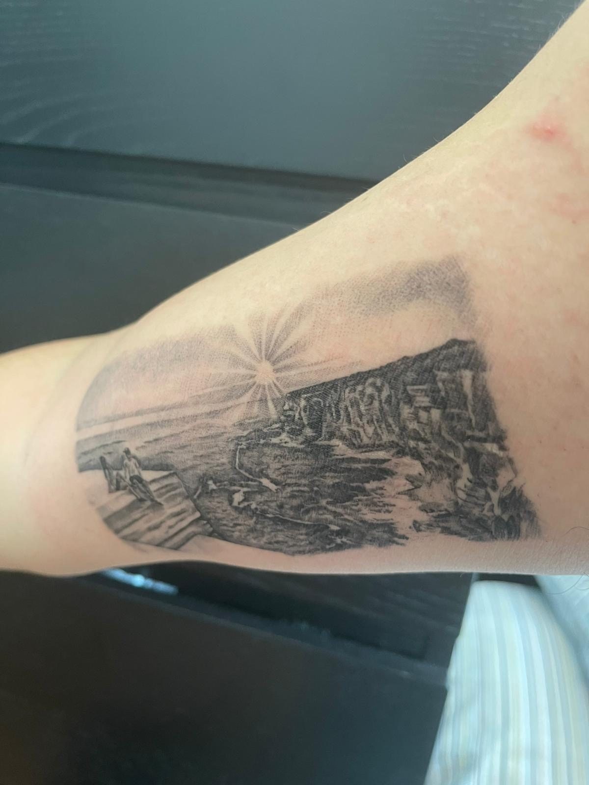 Tattoo by Dasha Chau, healed 4 months