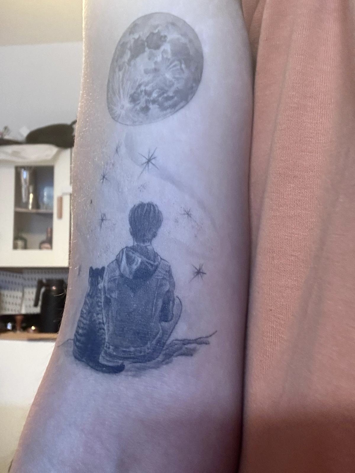 Tattoo by Dasha Chau, healed 2 months