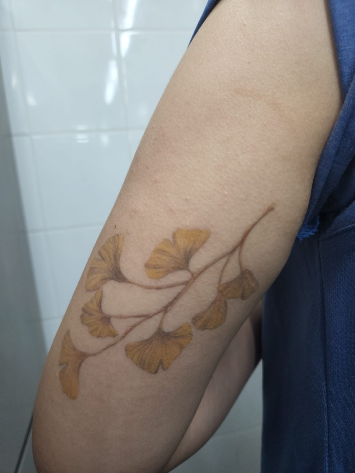 Tattoo by Dasha Chau, healed 2 months