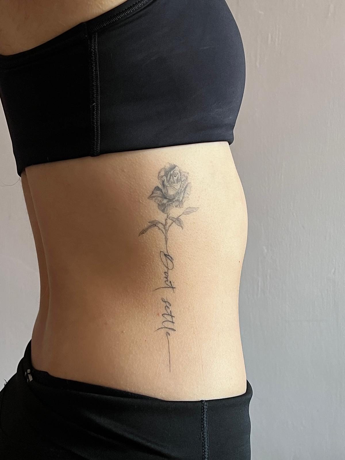 Tattoo by Dasha Chau, healed 2 months