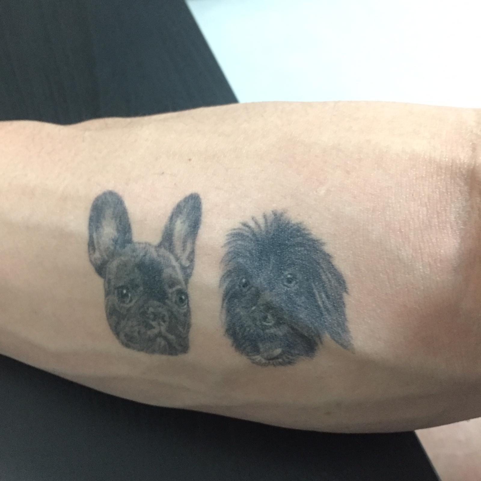 Tattoo by Dasha Chau, healed 8 months