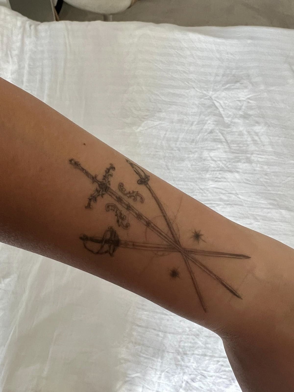 Tattoo by Dasha Chau, healed 3 months